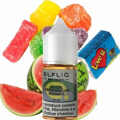 Жидкость Elf Liq Sour Watermelon Gummy (Кислые Арбузные Желейки) 30мл 5%