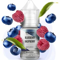 Жидкость SOLANA LIQUID - Blueberry Raspberry (Черника Малина)  30мл 5%