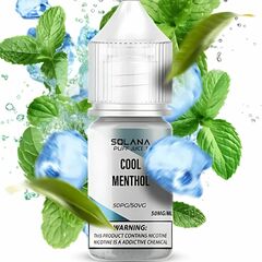 Жидкость SOLANA LIQUID Cool Menthol (Ментол) 30мл 5%